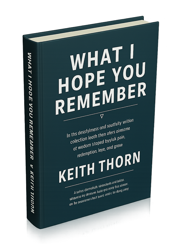 What I Hope You Remember - Book
