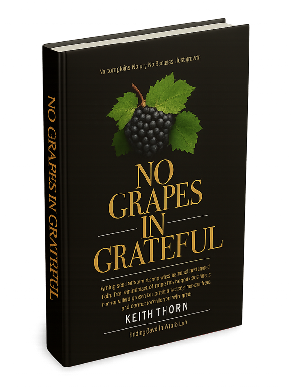 No Grapes in Grateful - Book