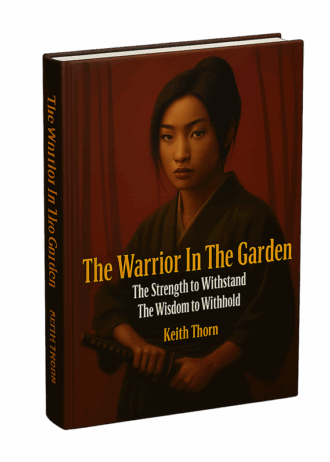 3D THE WARRIOR IN THE GARDEN- BOOKS